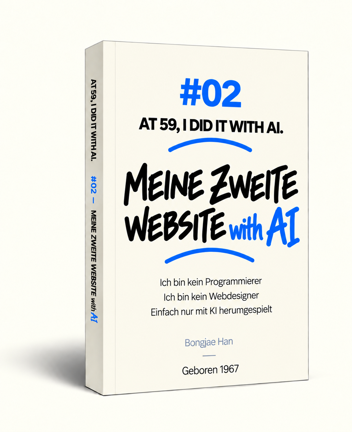 BOOK #02 – Cover der deutschen Ausgabe von „Meine zweite Website“